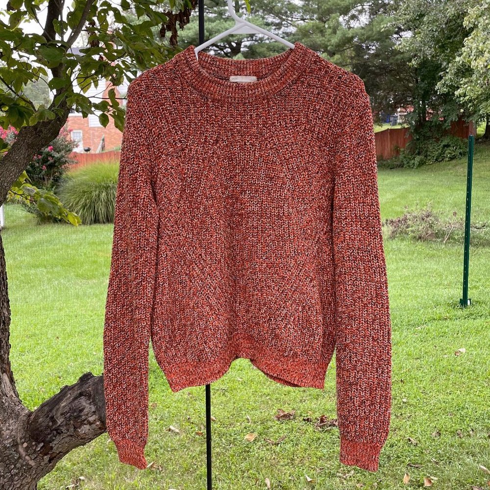 H&M Orange Knit Sweater
